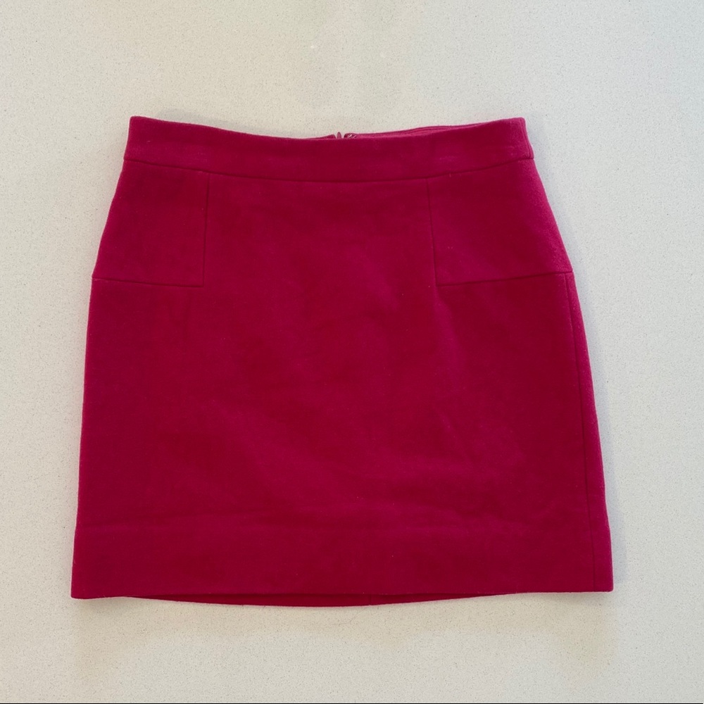 J. Crew Pink Mini Skirt